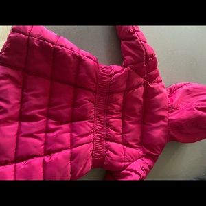 A toddler winter jacket. Worn but in a very good condition